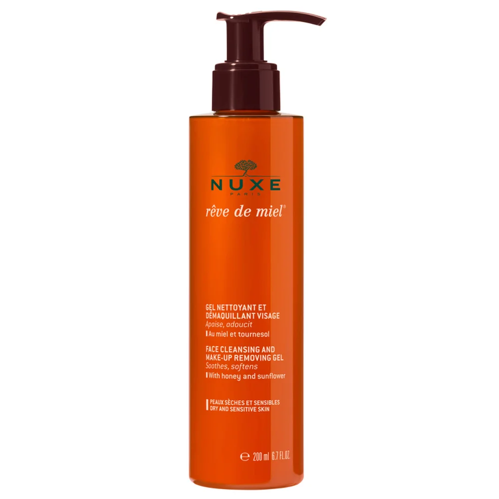 NUXE Rêve de Miel Face Cleansing and Make-Up Removing Gel 200ml Image 1