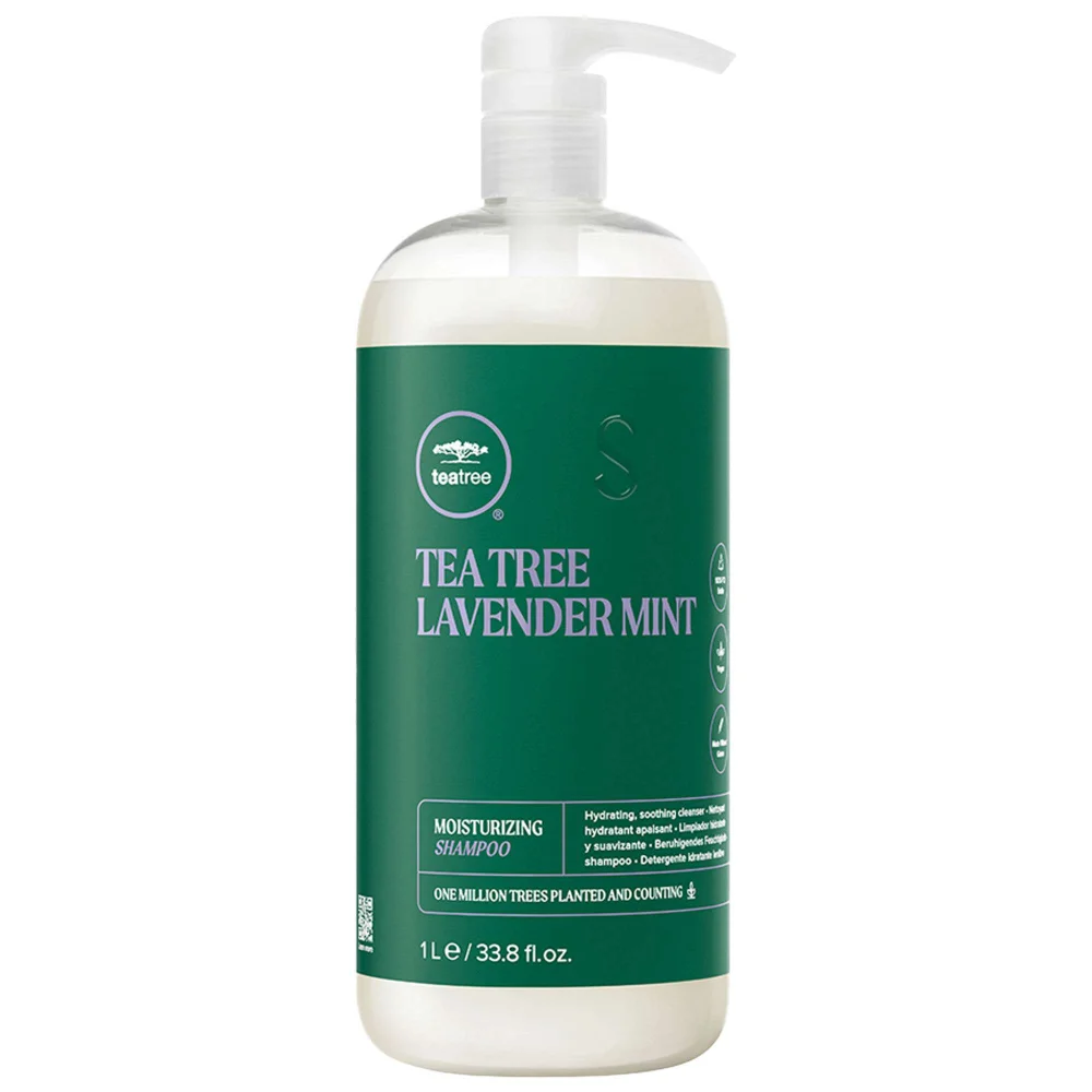 Paul Mitchell Tea Tree Lavender Mint Moisturizing Shampoo Salon Size 1000ml Image 1