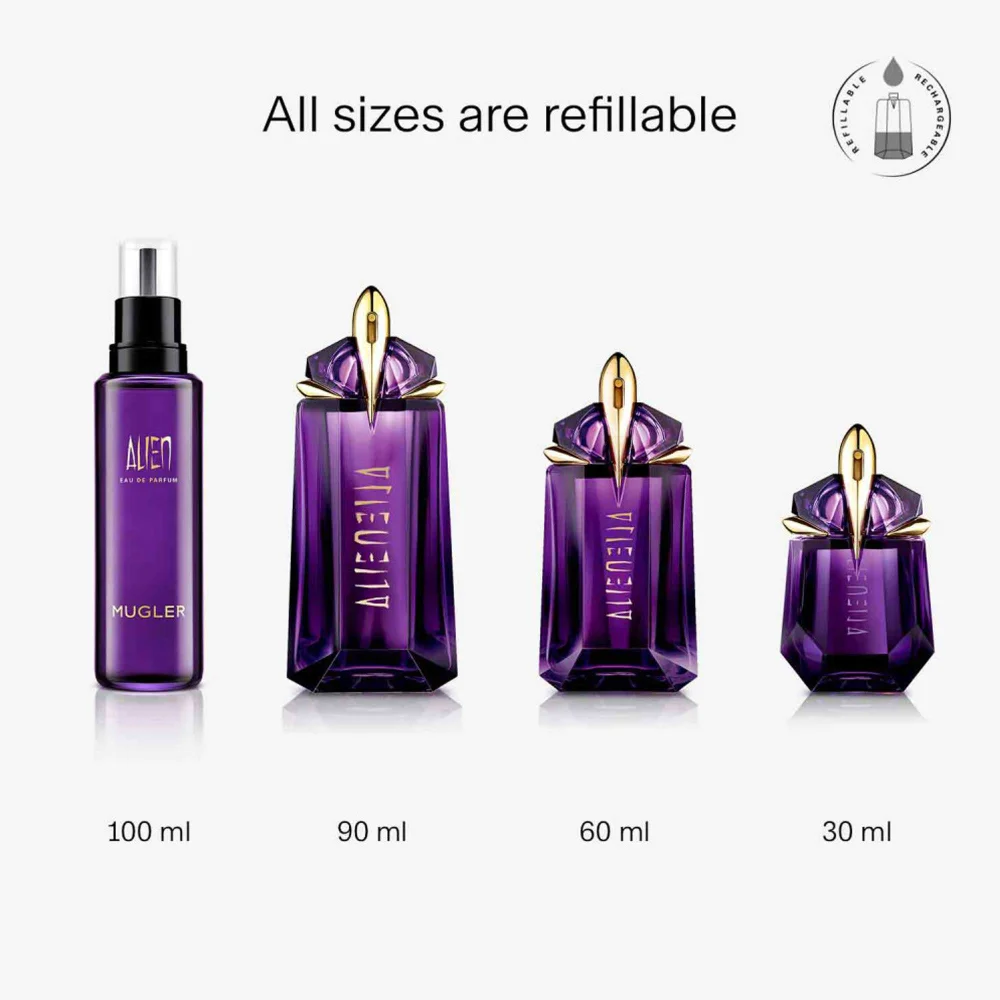 MUGLER Alien Eau de Parfum Refillable Spray 90ml Fragrance Direct