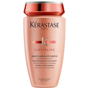 Kerastase Discipline Bain Fluidealiste: Smooth-In-Motion Shampoo For Unruly, Over-Processed Hair 250ml