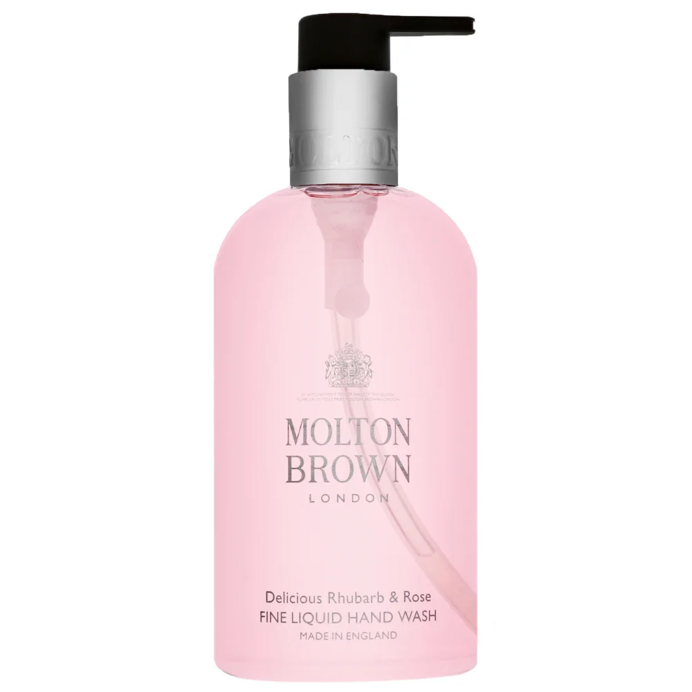 Molton Brown Delicious Rhubarb & Rose Fine Liquid Hand Wash Image 1