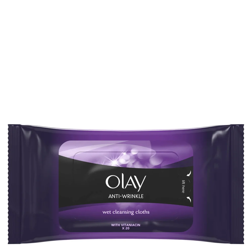 Olay Age Defying Wet Cleansing Cloths Image 1