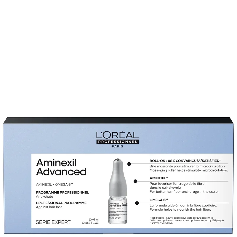 L'Oréal Professionnel SERIE EXPERT Aminexil Advanced Professional Programme 10 x 6ml Image 1