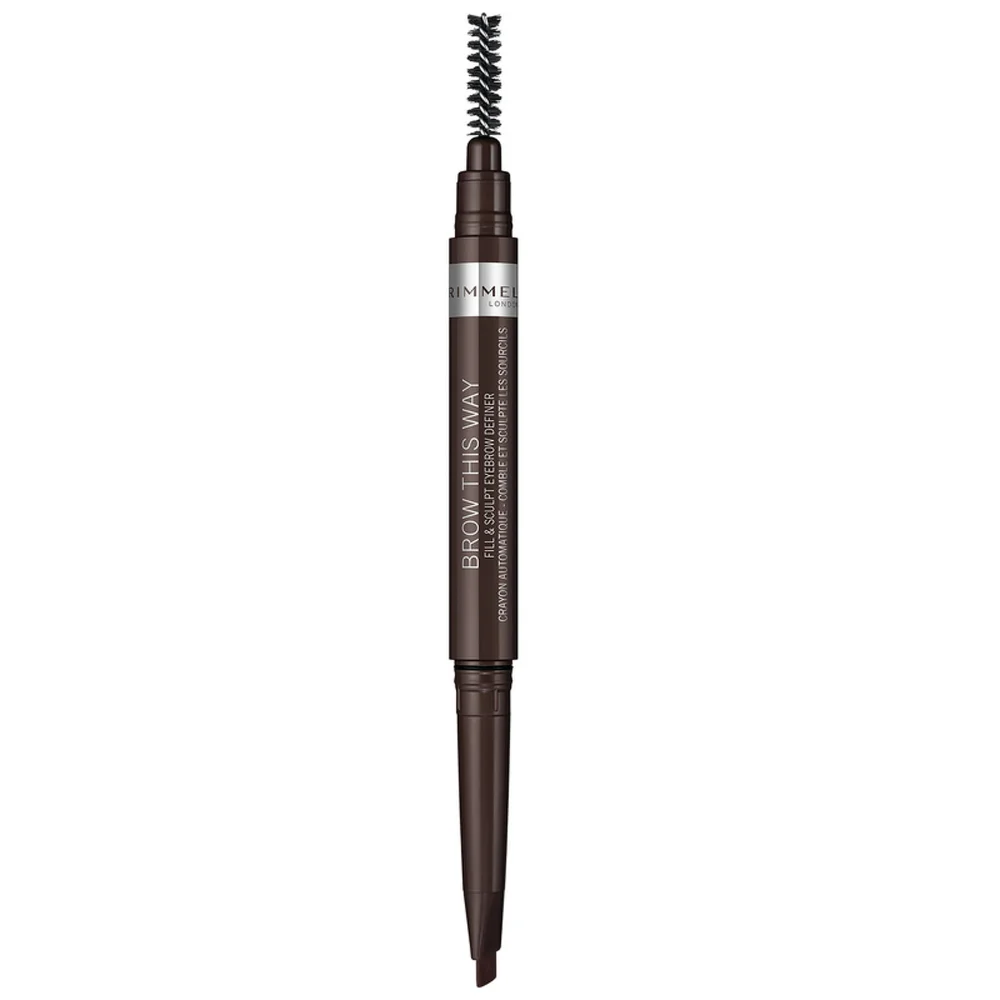 Rimmel London Brow This Way Fill & Sculpt Eyebrow Definer Blonde Image 1