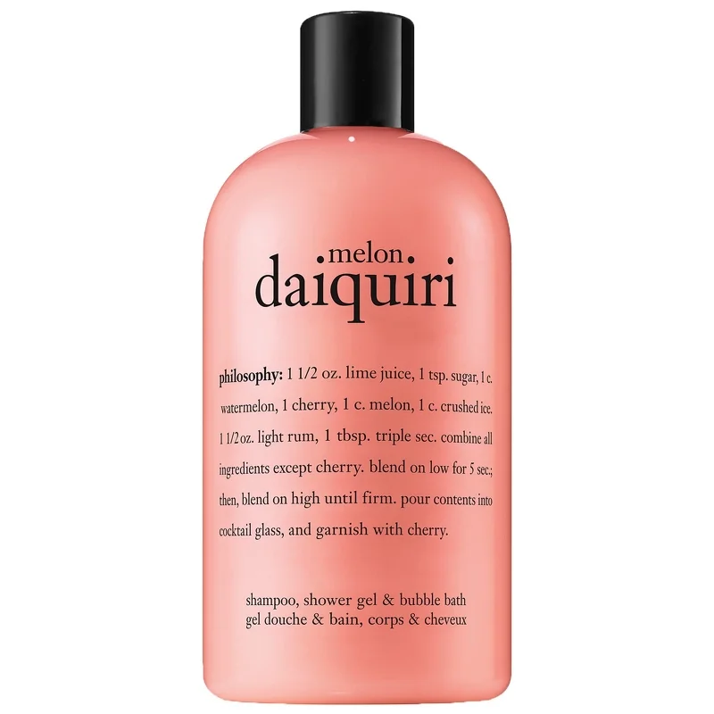 Philosophy Melon Daiquiri Shampoo, Shower Gel & Bubble Bath 480ml Image 1
