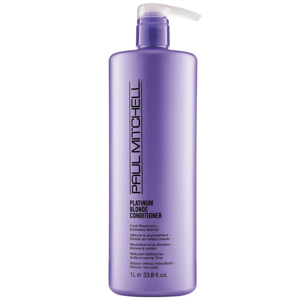 Paul Mitchell Blonde Platinum Blonde Conditioner Salon Size 1000ml Image 1