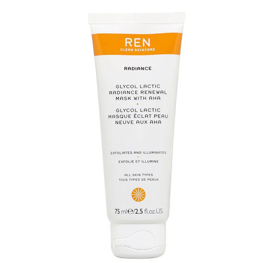 REN Clean Skincare Radiance Glycol Lactic Radiance Renewal Mask 75ml Image 1
