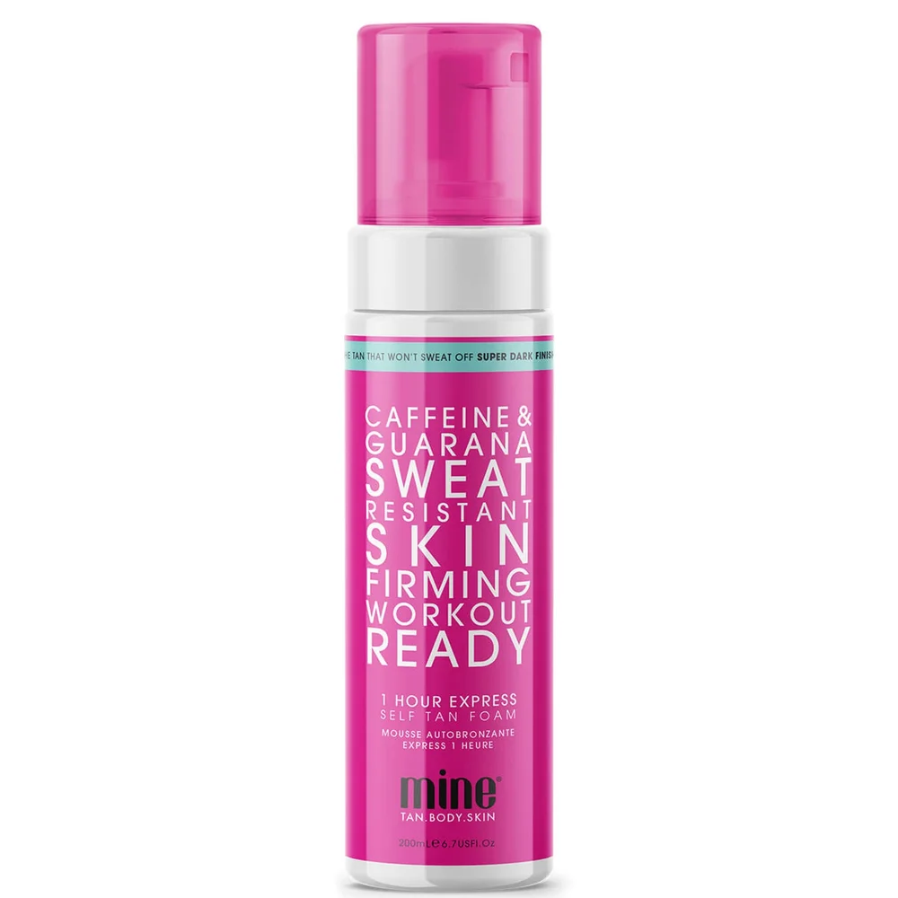 Mine Tan Workout Ready Self Tan Foam 200ml Image 1