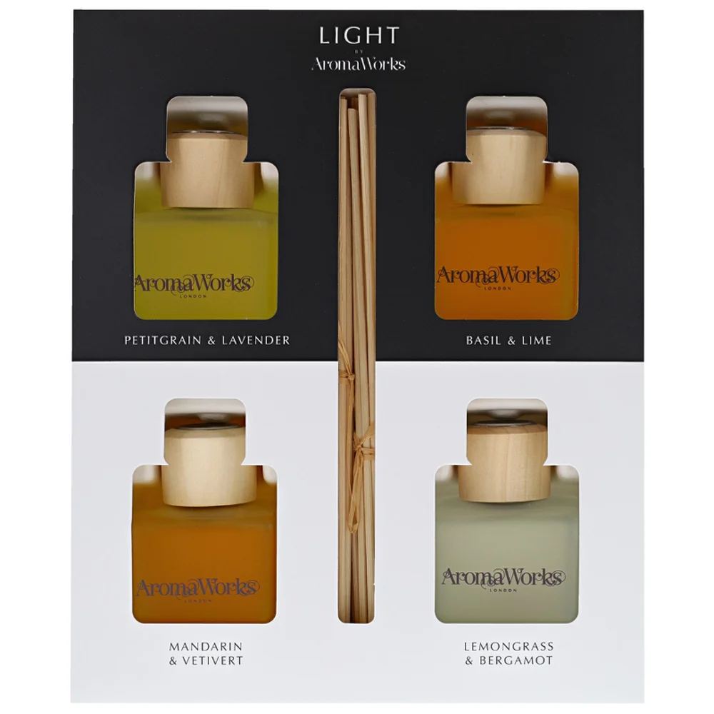 AromaWorks Gifts & Sets Reed Diffuser Set 4 x 100ml Image 1