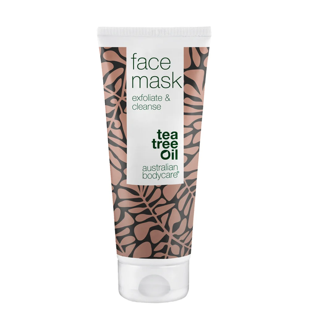 Australian Bodycare Face Care Tee Tree Oil Face Mask Exfoliate & Cleanse 100ml Image 1