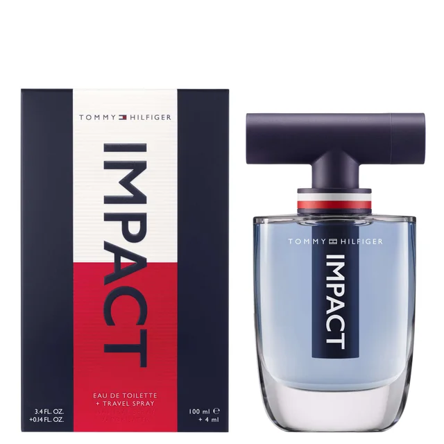 Tommy Hilfiger Impact Eau de Toilette Spray 100ml & Travel Spray 4ml