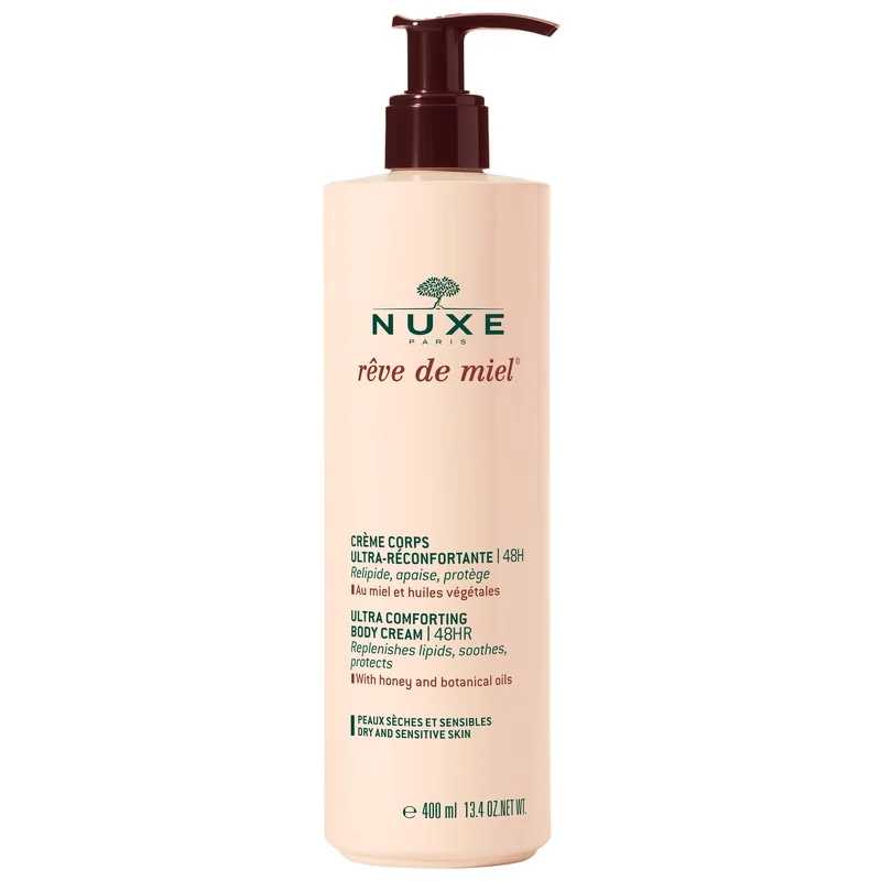 NUXE Rêve de Miel Ultra Comforting Body Cream 400ml Image 1