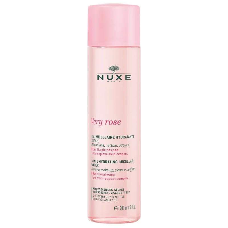 NUXE Very Rose 3-in-1 Hydrating Micellar Water 200ml Image 1
