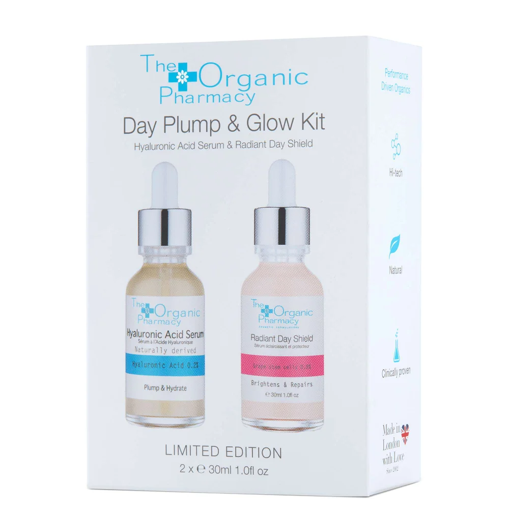 The Organic Pharmacy Christmas 2020 Day Plump & Glow Kit Image 1