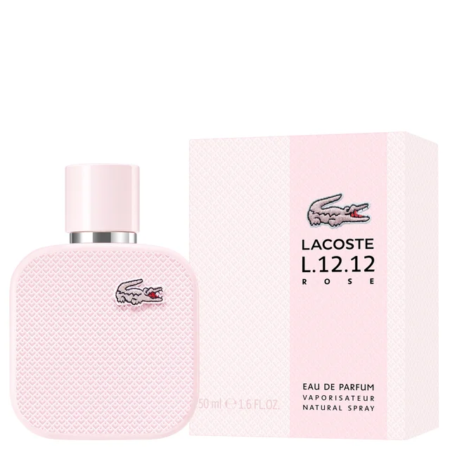 Lacoste L.12.12 Rose Eau de Parfum Spray 50ml
