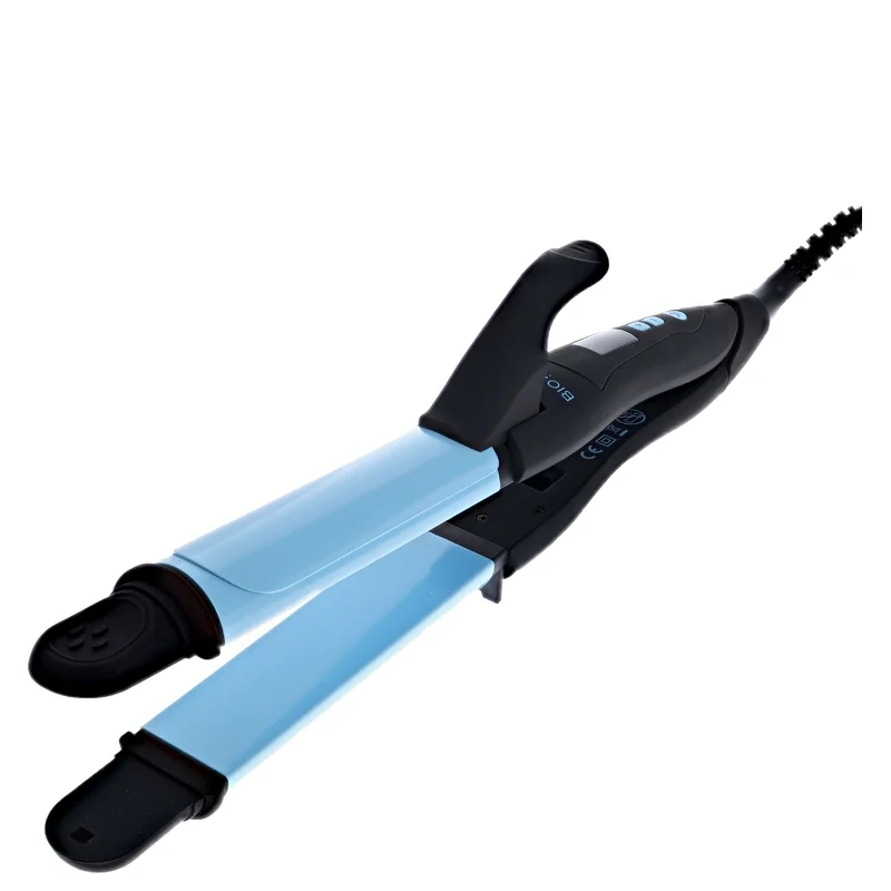 Bio Ionic Curlers Nanolonic 3 in 1 Curler Wand and Flat Iron Image 1