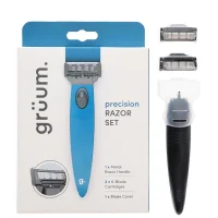 gruum Gifts & Sets Ocean Blue Precision Razor Set