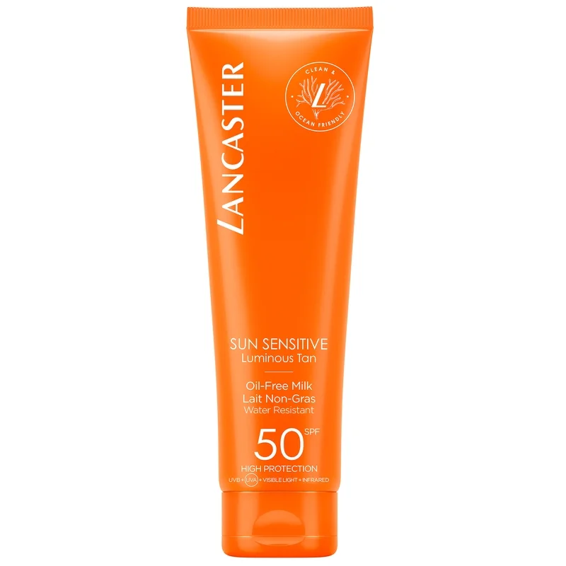 Lancaster Sun Sensitive Oil-Free Milk SPF50 150ml Image 1