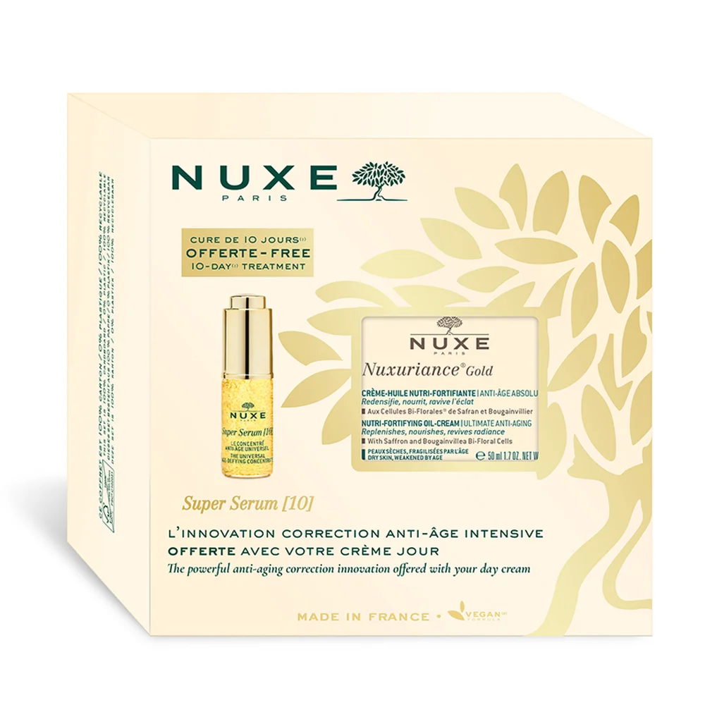 NUXE Nuxuriance Gold Nutri-Fortifying Oil Cream Set Image 1
