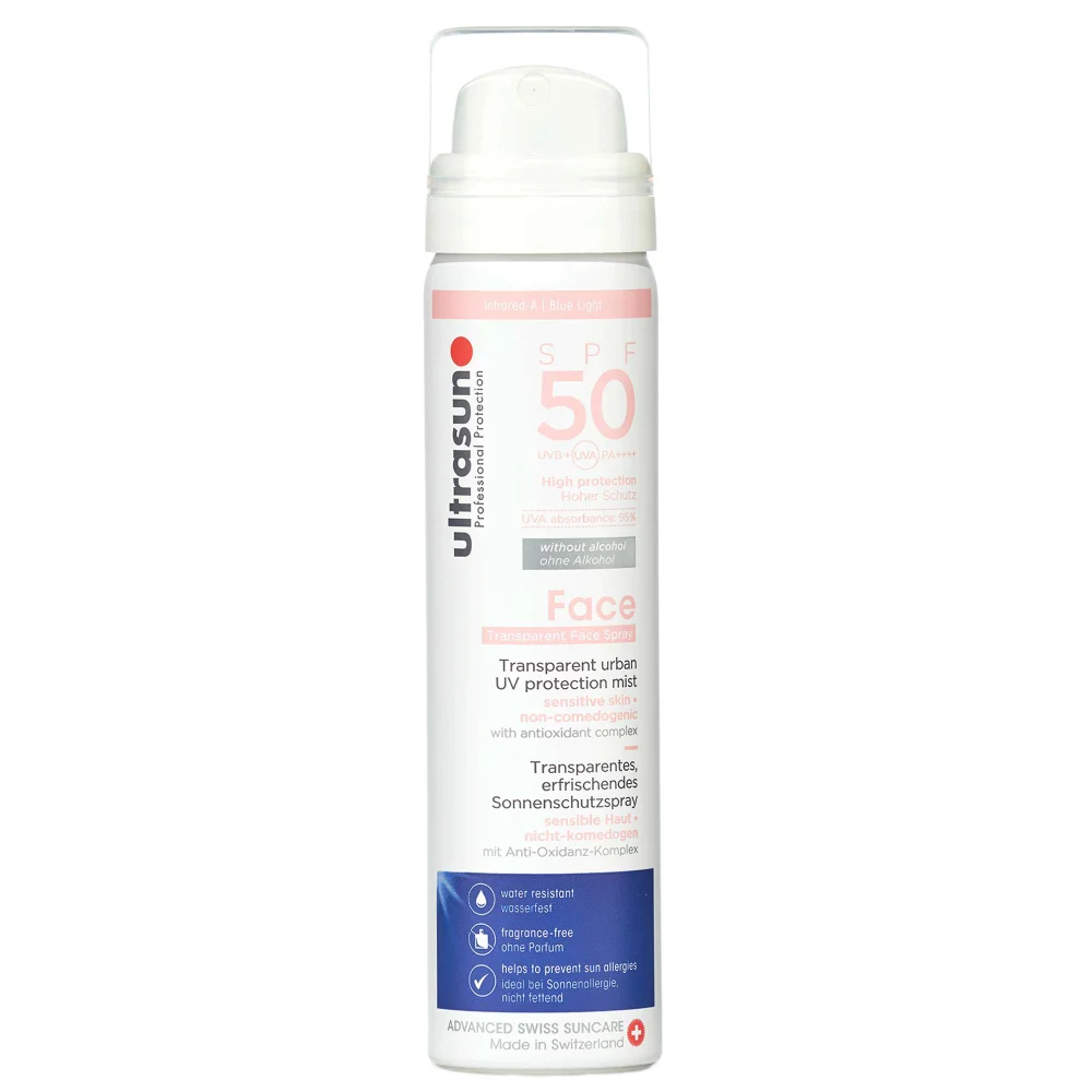 Ultrasun Face UV Face & Scalp Mist SPF50 75ml Image 1