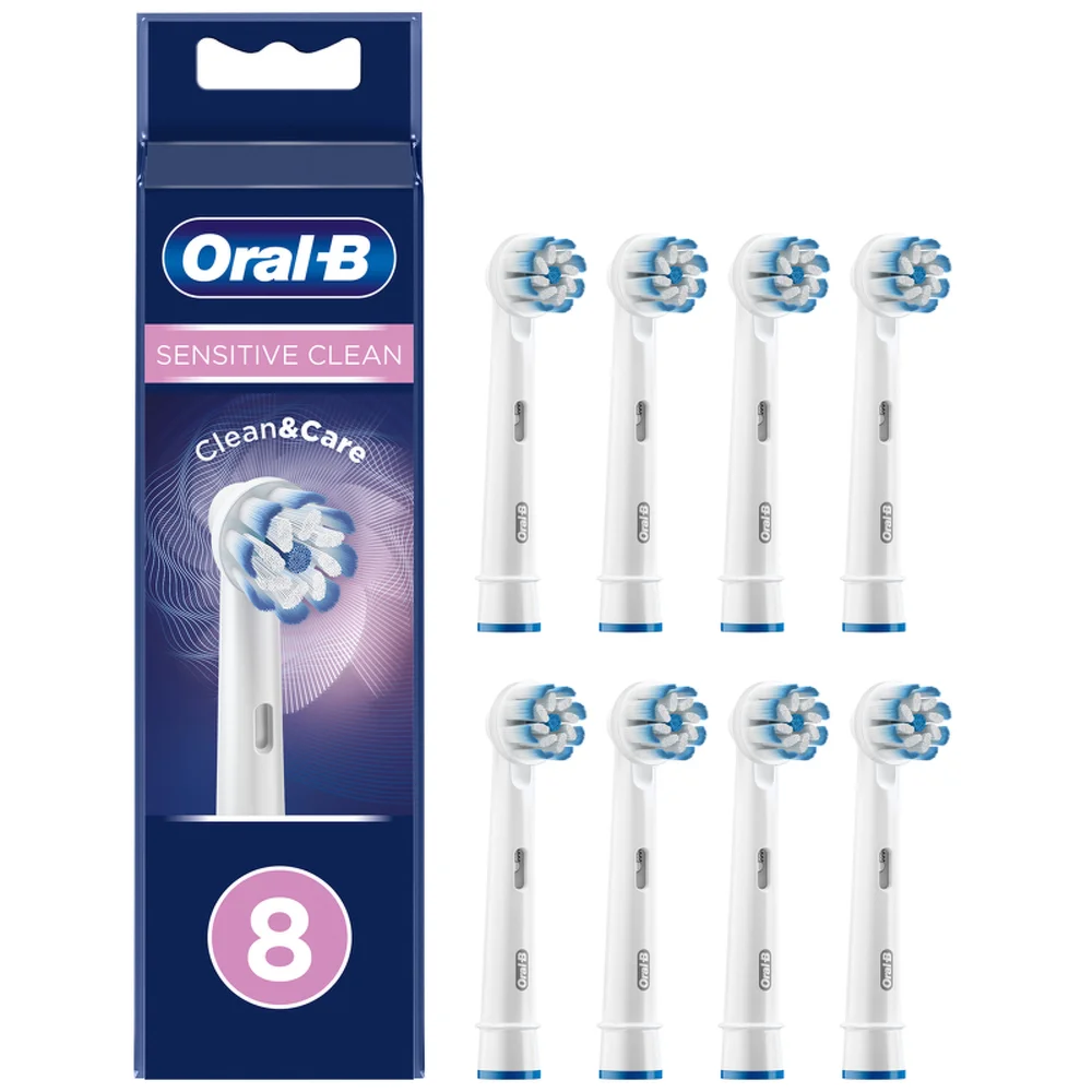 Oral-B Sensi UltraThin Toothbrush Refill Heads Pack Of 8 Image 1