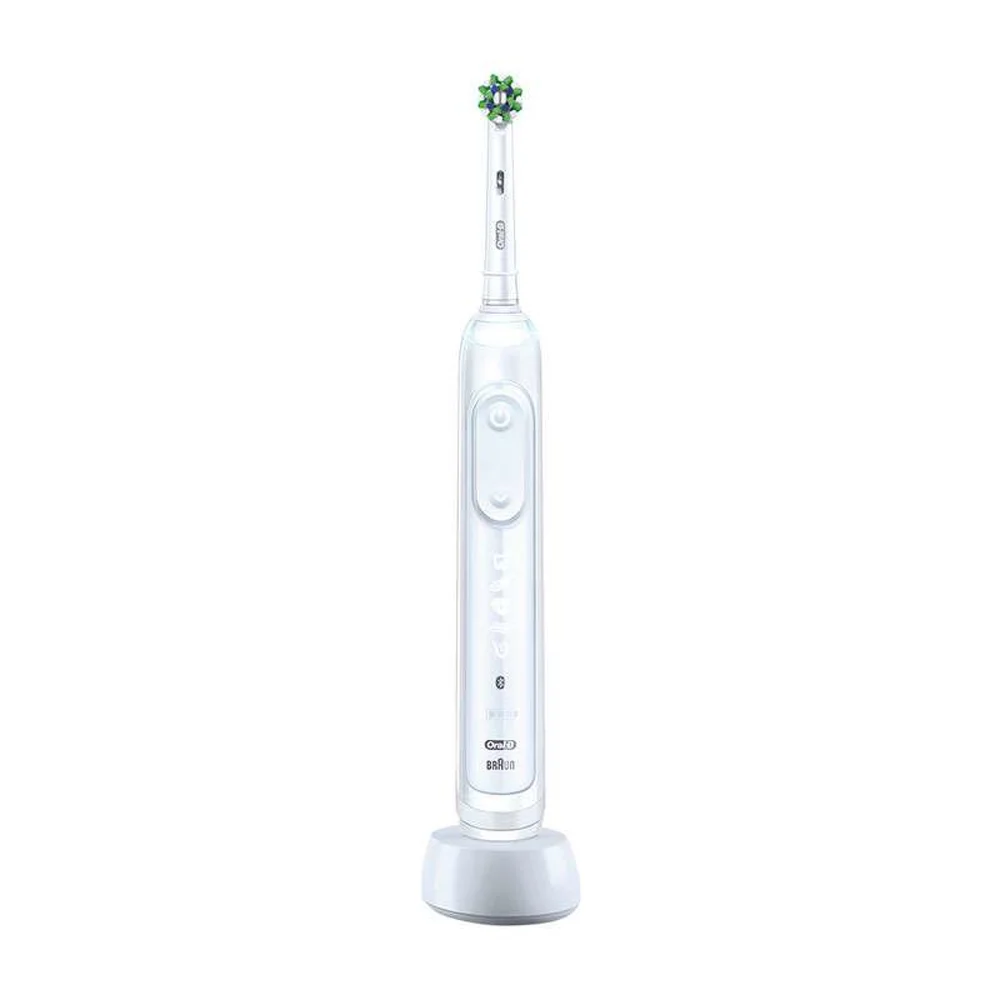 Oral-B Genius X White Electric Toothbrush +Travel Case Image 1