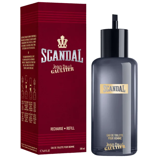 Jean Paul Gaultier Scandal Pour Homme Eau de Toilette Refill Bottle 200ml