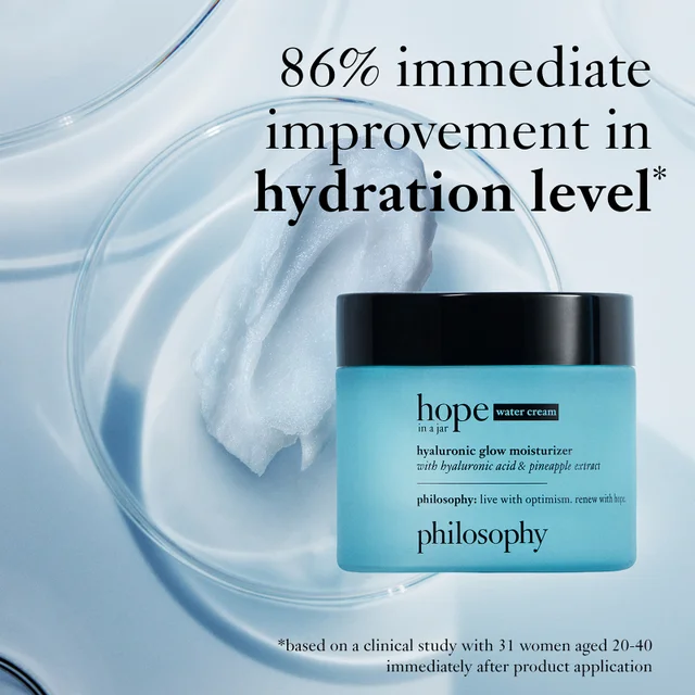 Philosophy Hope In A Jar Water Cream Hyaluronic Glow Moisturizer 60ml