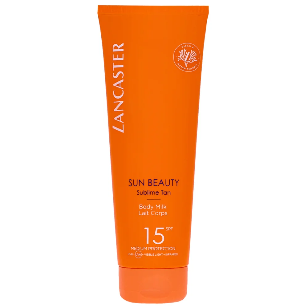 Lancaster Sun Beauty Body Milk SPF15 250ml Image 1