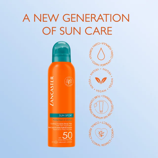 Lancaster Sun Sport Cooling Invisible Mist SPF50 200ml