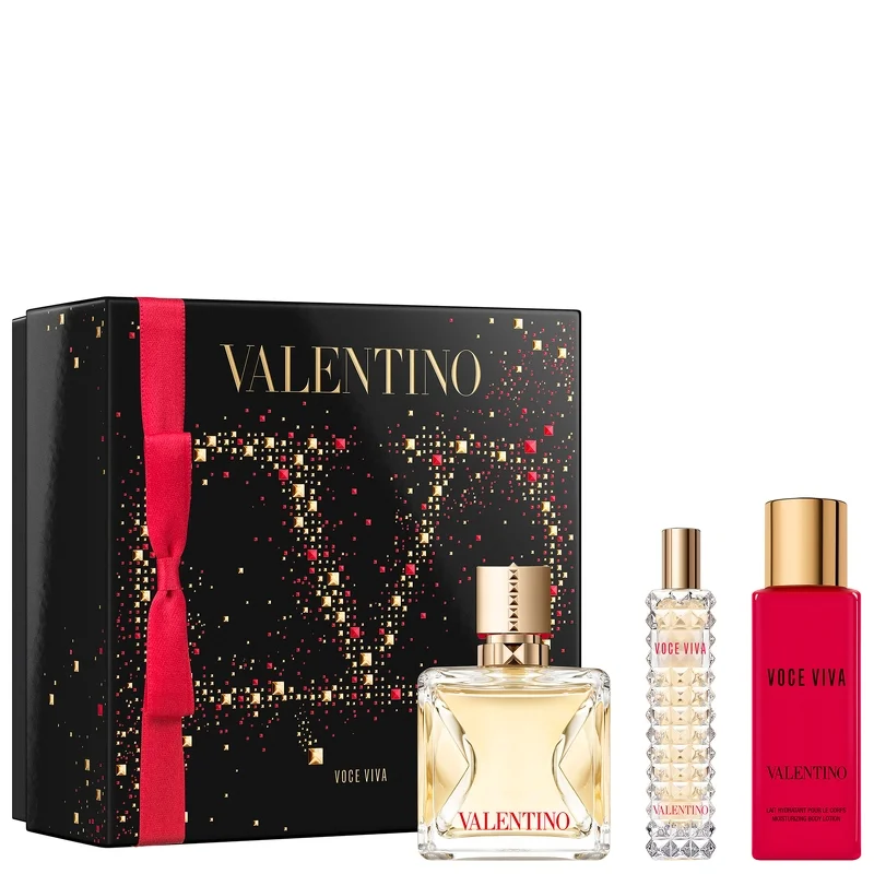 Valentino Christmas 2022 Voce Viva Eau de Parfum Spray 100ml Gift Set Image 1