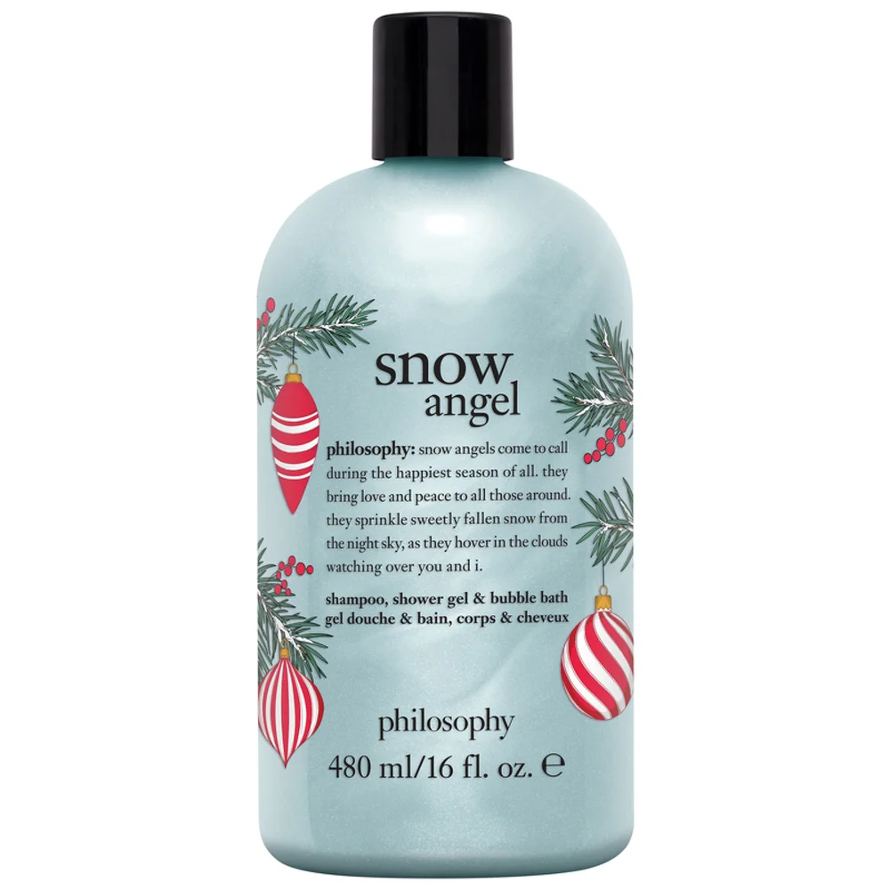 Philosophy Snow Angel Shampoo, Shower Gel & Bubble Bath 480ml Image 1