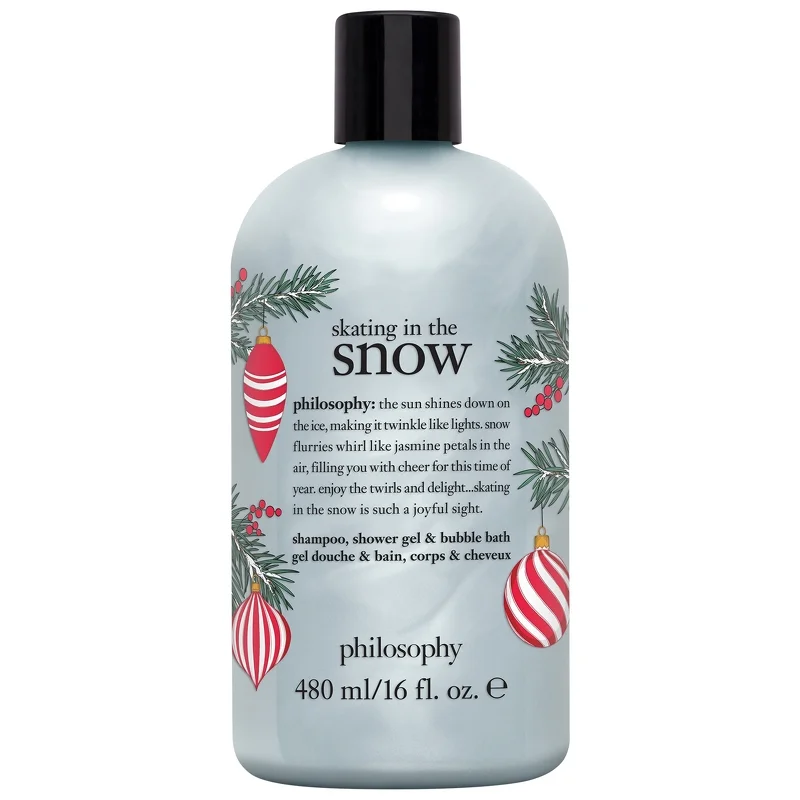 Philosophy Skating In The Snow Shampoo, Shower Gel & Bubble Bath 480ml Image 1
