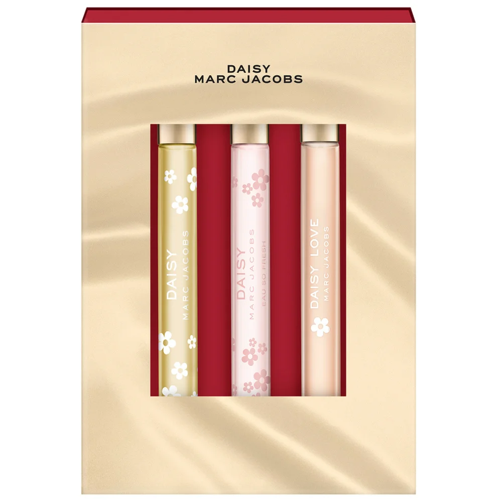 Marc Jacobs Christmas 2022 Daisy Eau de Toilette Trio 3 x 10ml Gift Set Image 1