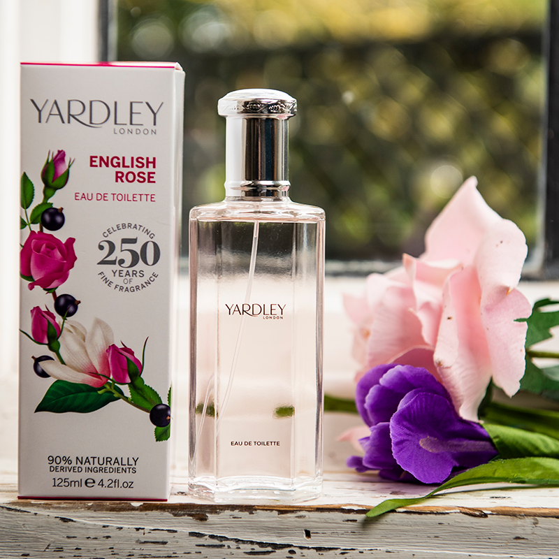 Yardley English Rose Eau de Toilette Spray 125ml Fragrance Direct