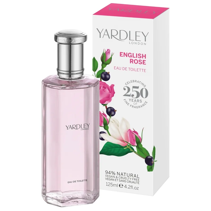 Yardley English Rose Eau de Toilette Spray 125ml Image 1