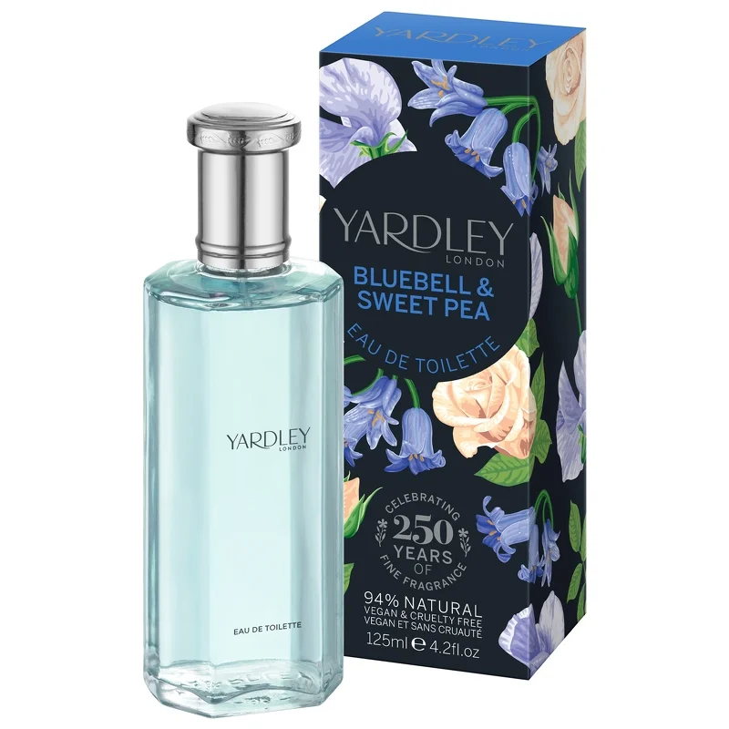 Yardley Bluebell & Sweetpea Eau de Toilette Spray 125ml Image 1