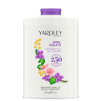 Yardley April Violets Perfumed Talc 200g