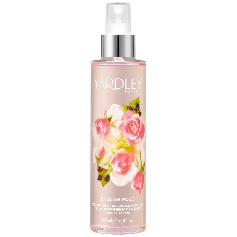 Yardley English Rose Fragrance Mist 200ml Image 1