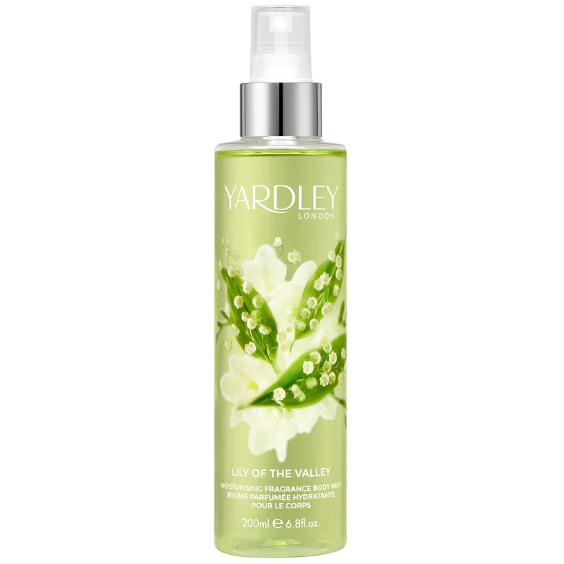 Yardley Lily of the Valley Fragrance Mist 200ml Image 1