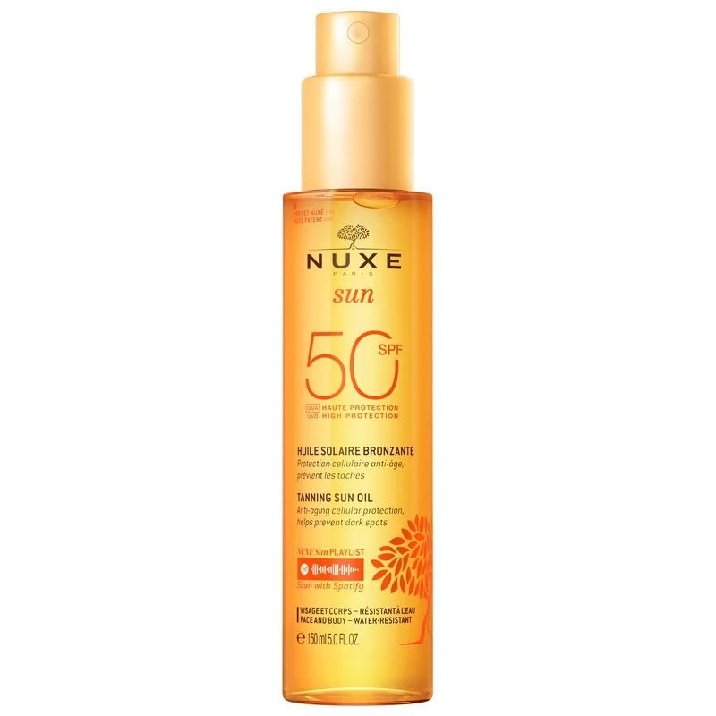 NUXE Sun Tanning Sun Oil SPF50 150ml Image 1