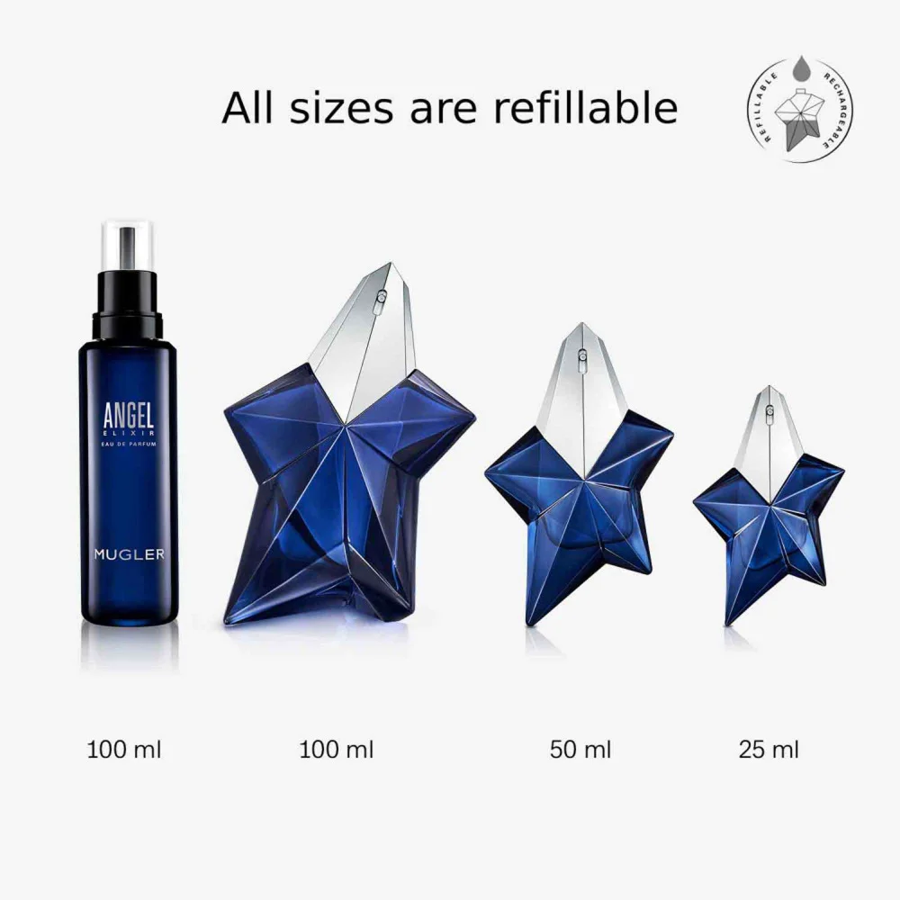 MUGLER Angel Elixir Eau de Parfum Refillable Star 25ml Fragrance