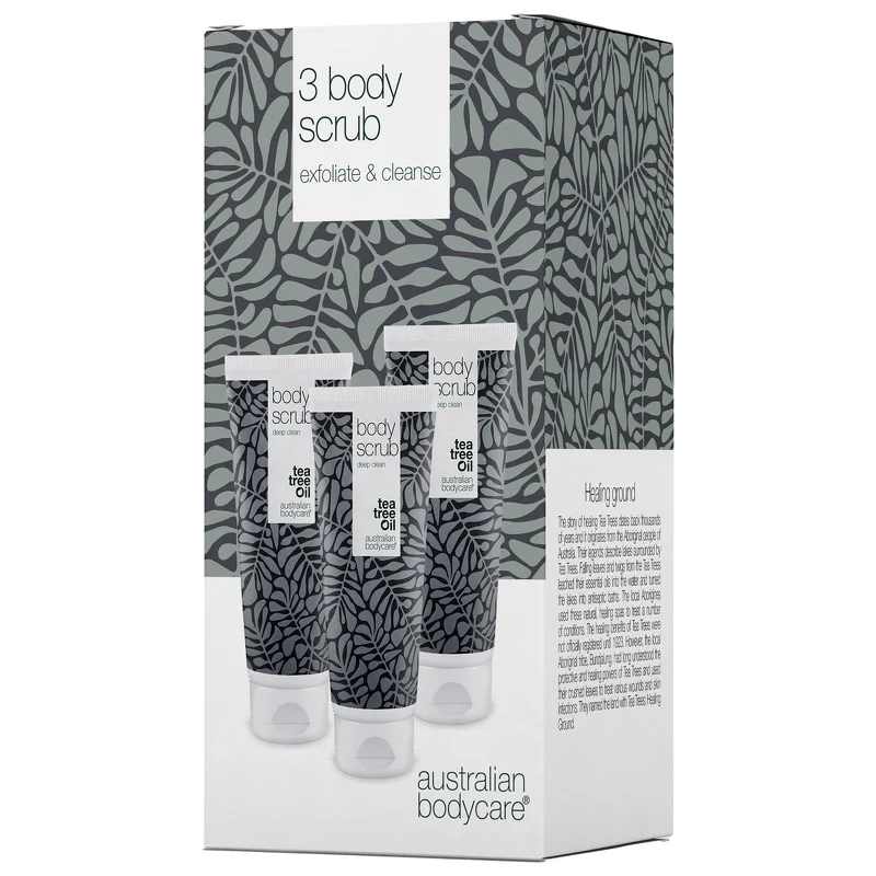Australian Bodycare Body Care Body Scrub Trio 3 x 200ml Image 1