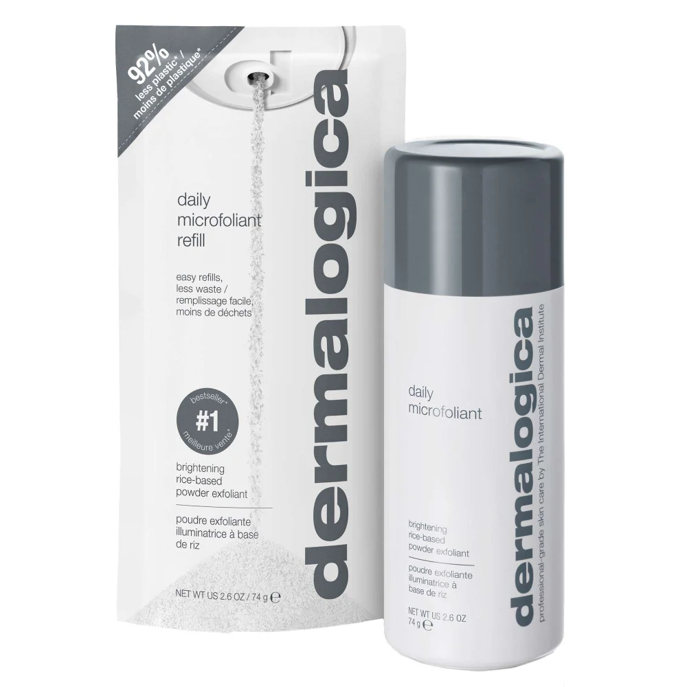 Dermalogica Daily Skin Health Daily Microfoliant Exfoliator 74g + Refill 74g Image 1