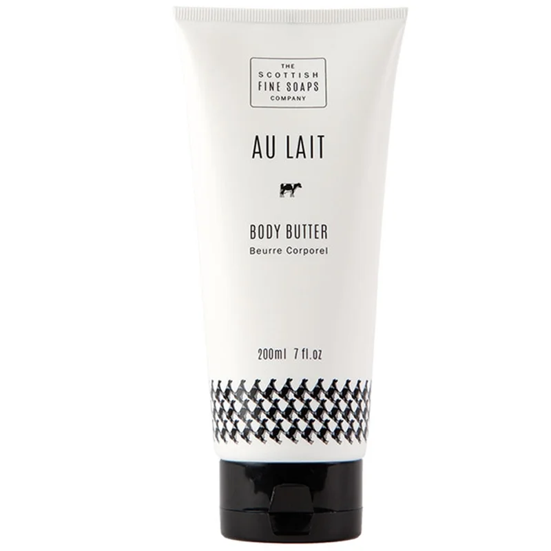 Scottish Fine Soaps Au Lait Body Butter Tube 200ml Image 1