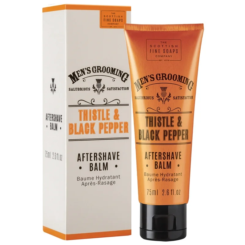 Scottish Fine Soaps Men's Grooming Aftershave Balm 75ml Image 1