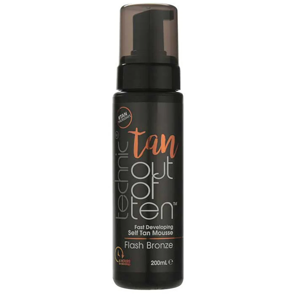 Technic Tan Out Of Ten Tan Mousse Dark 200ml Image 1