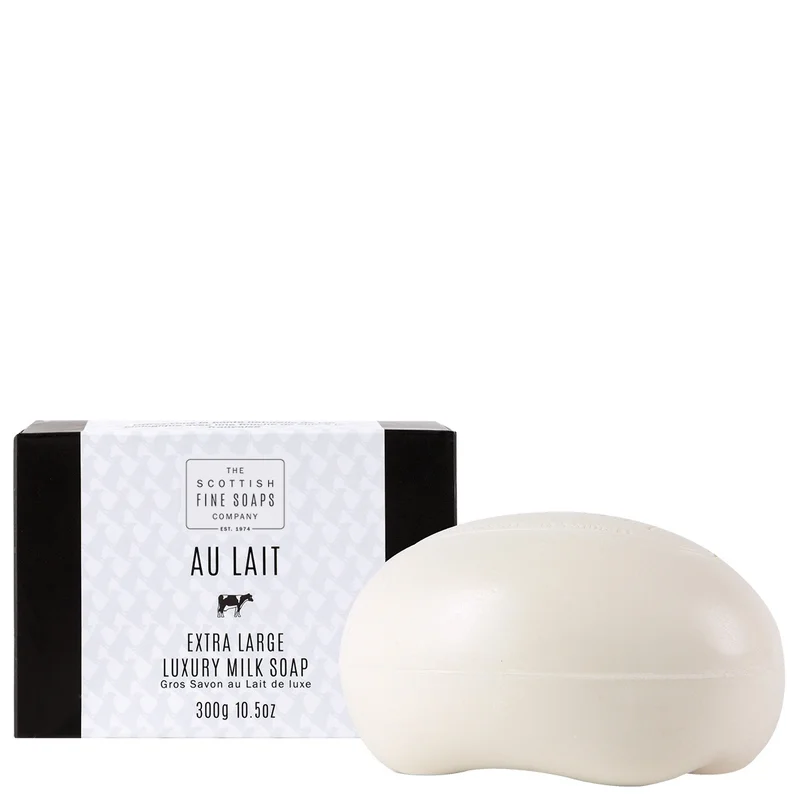Scottish Fine Soaps Au Lait Extra Large Luxury Milk Soap 300g Image 1