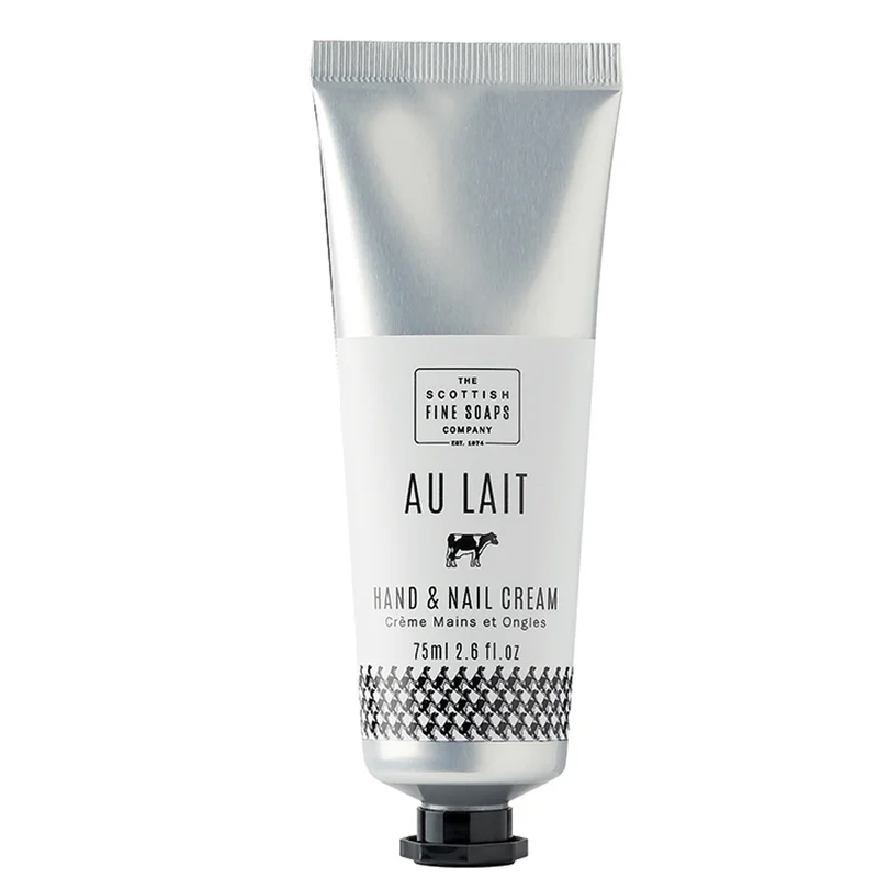 Scottish Fine Soaps Au Lait Hand & Nail Cream 75ml Image 1