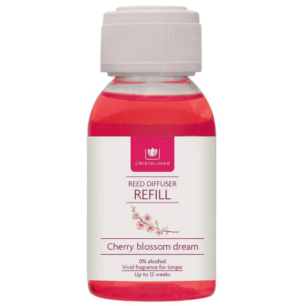 Cristalinas Refills Cherry Blossom Dream Essential Oil Refill - 100ml Image 1